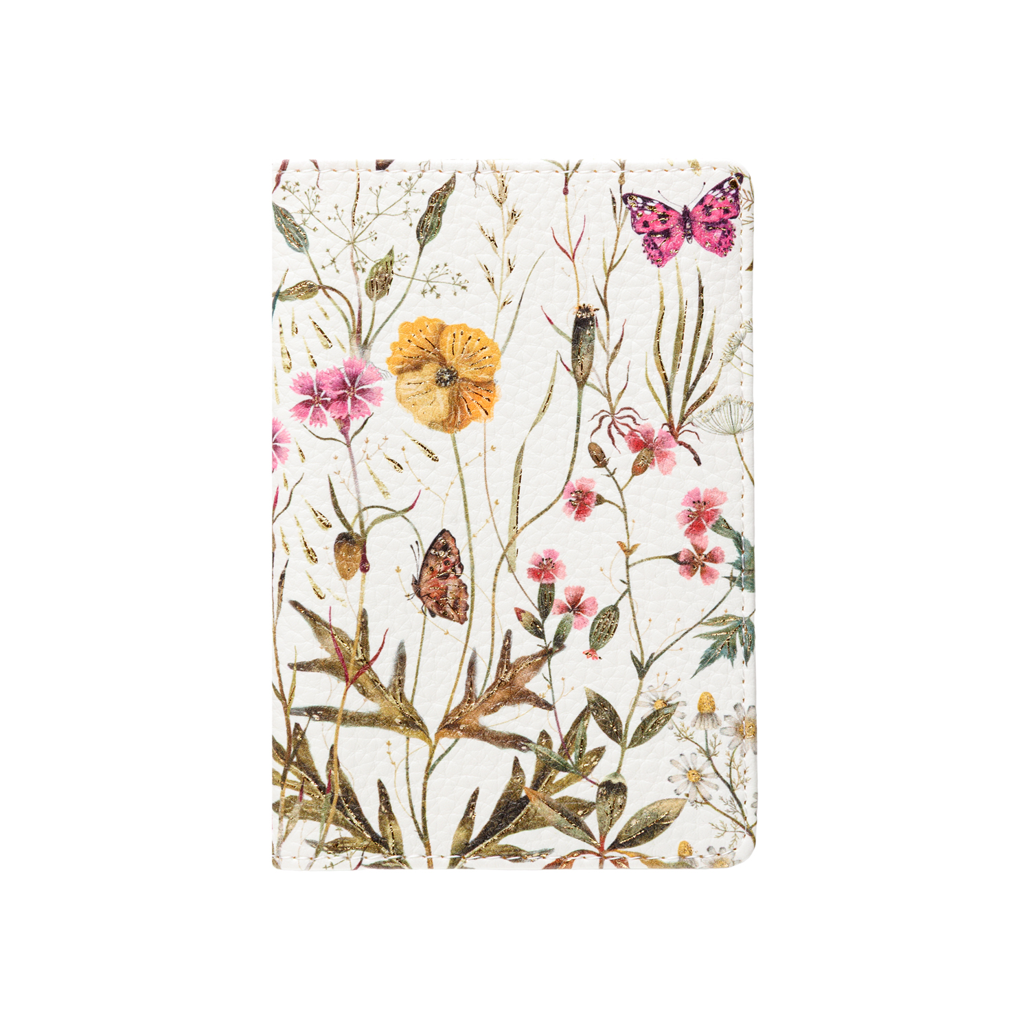 Обложка для паспорта BrunoVisconti® "FLORA.ПОЛЕВЫЕ ЦВЕТЫ"