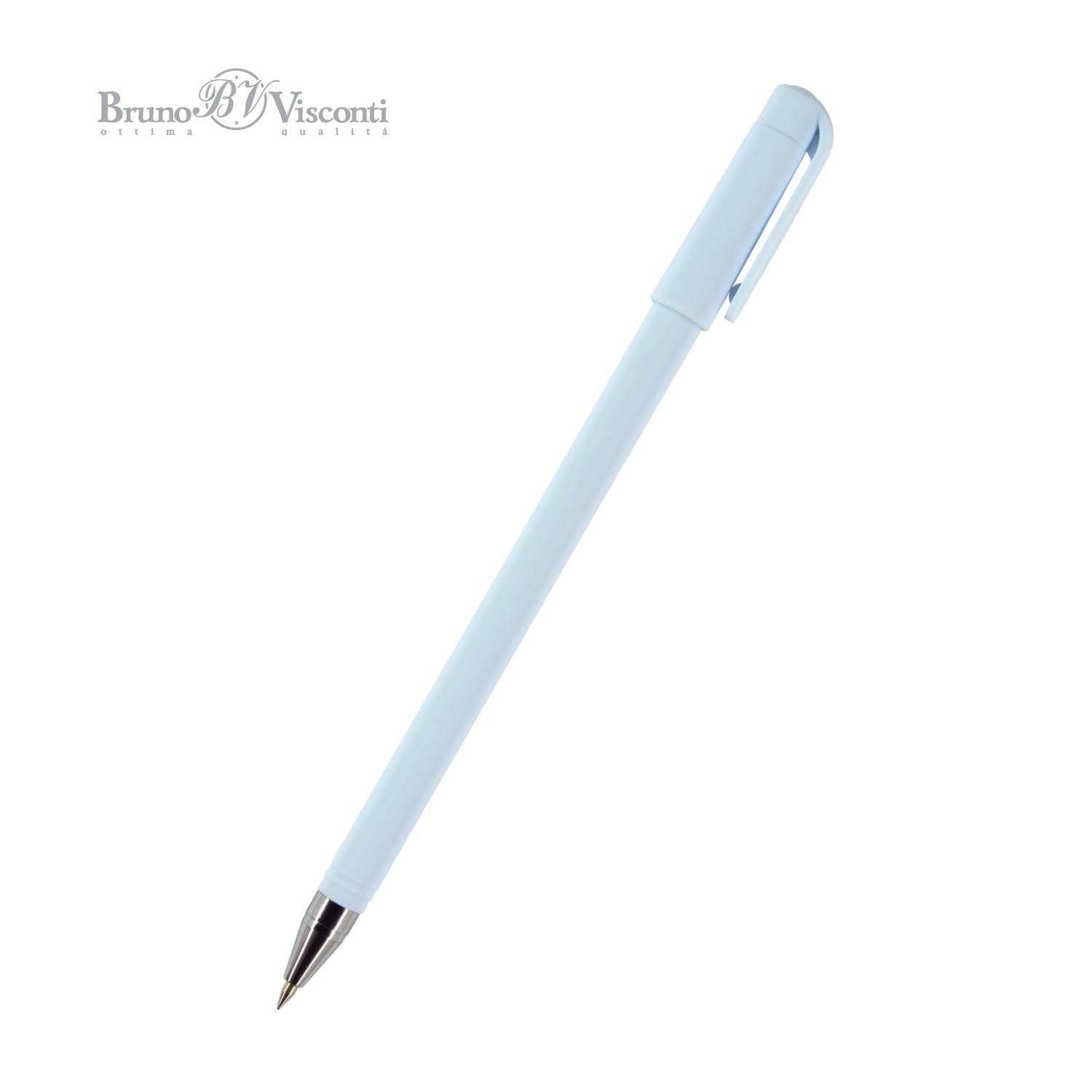 Ручка шариковая под персонализацию BrunoVisconti® 0.5 мм, синий SlimWrite Zefir