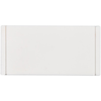 Лейбл из ПВХ Dzeta, S, белый