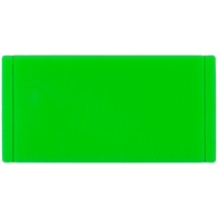 Лейбл из ПВХ Dzeta, S, зеленый неон