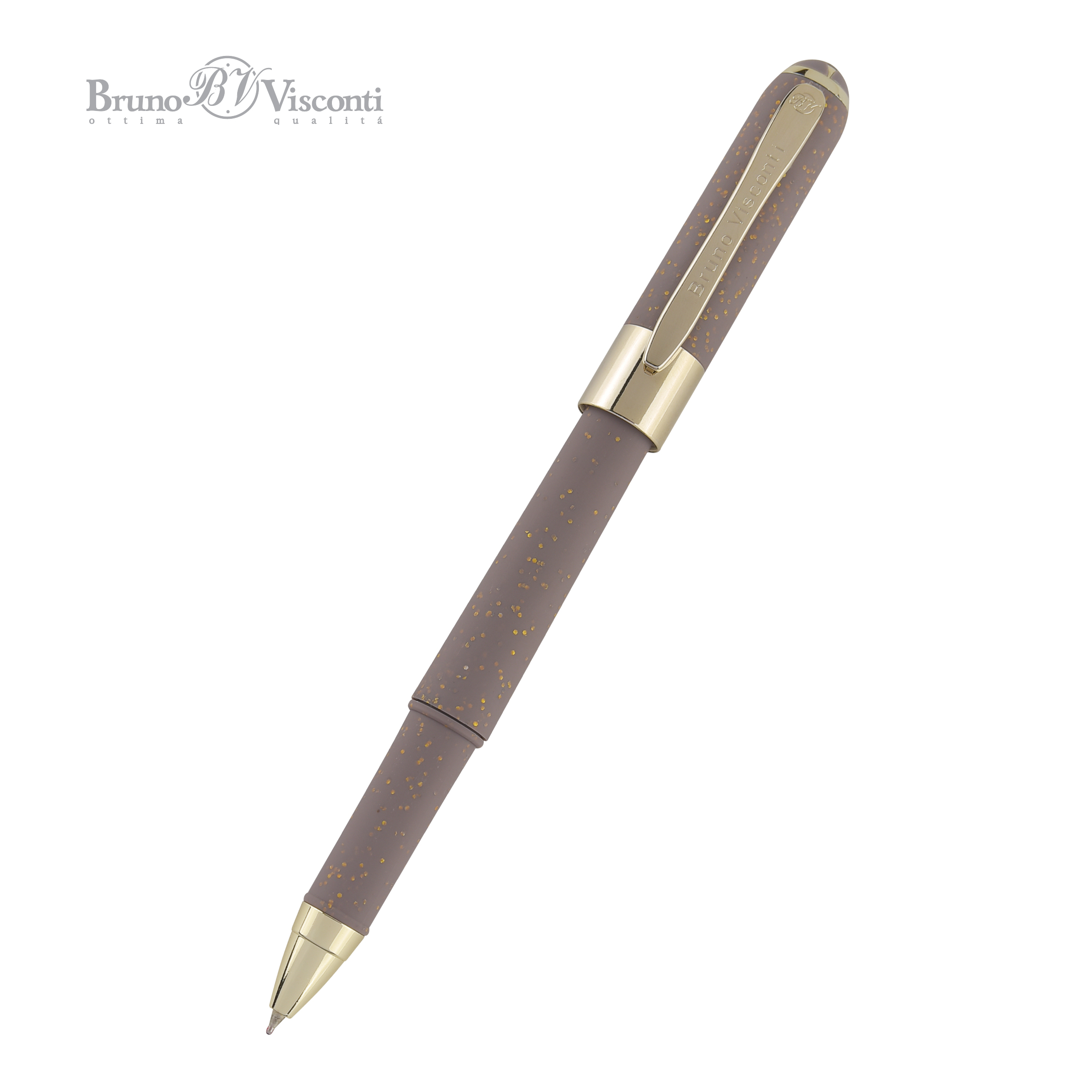 Ручка шариковая BrunoVisconti® "MONACO" цвет корпуса серый 0.5 мм