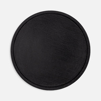 Лейбл из ПВХ Dzeta Round, L, черный