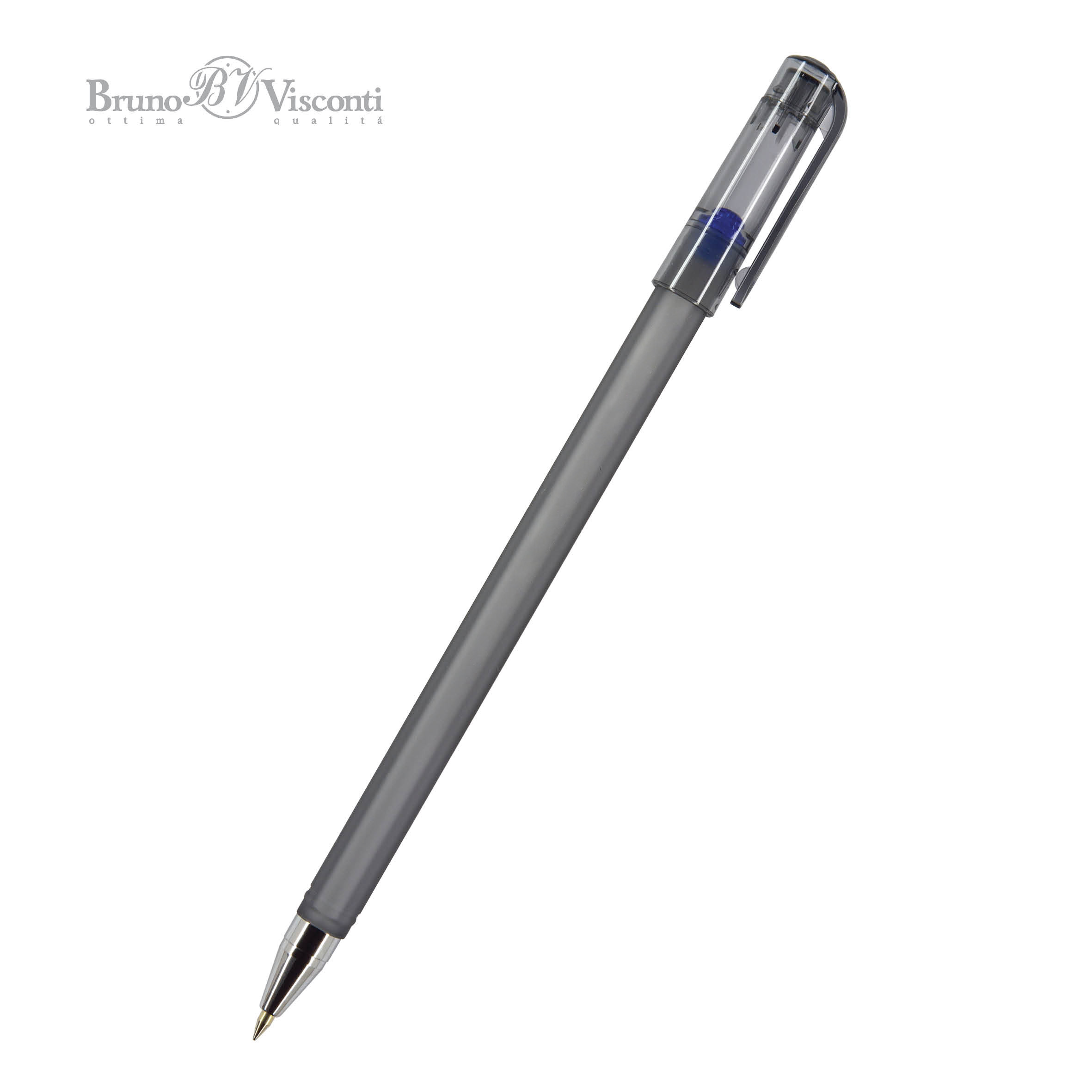 Ручка шариковая под персонализацию BrunoVisconti® 0.5 мм, синий SlimWrite Ice