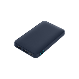 Внешний аккумулятор с подсветкой Анкор (Ancor) 5000 mAh, синий