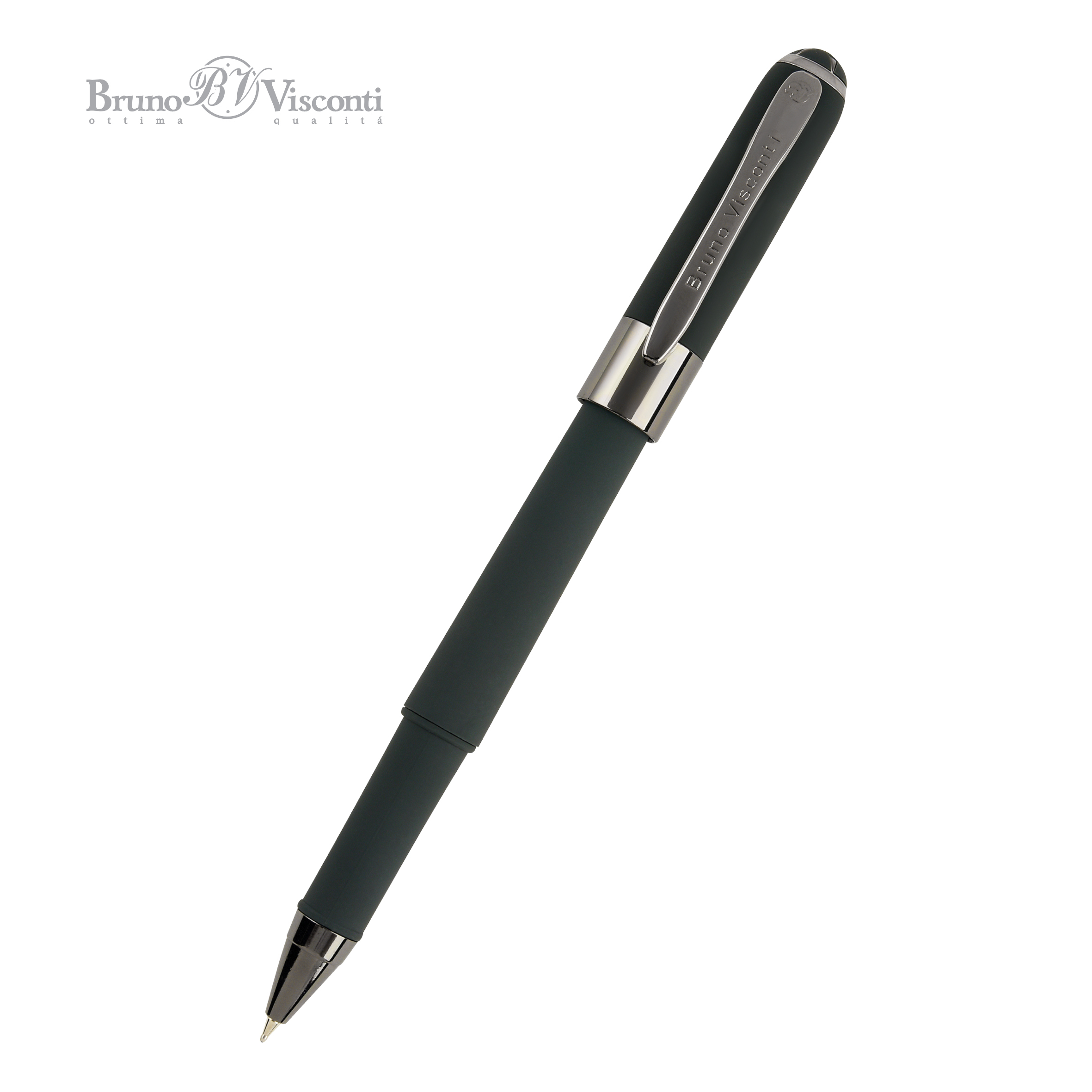 Ручка шариковая BrunoVisconti® "MONACO" цвет корпуса зеленый 0.5 мм