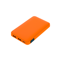 Внешний аккумулятор с подсветкой Анкор (Ancor) 5000 mAh, оранжевый