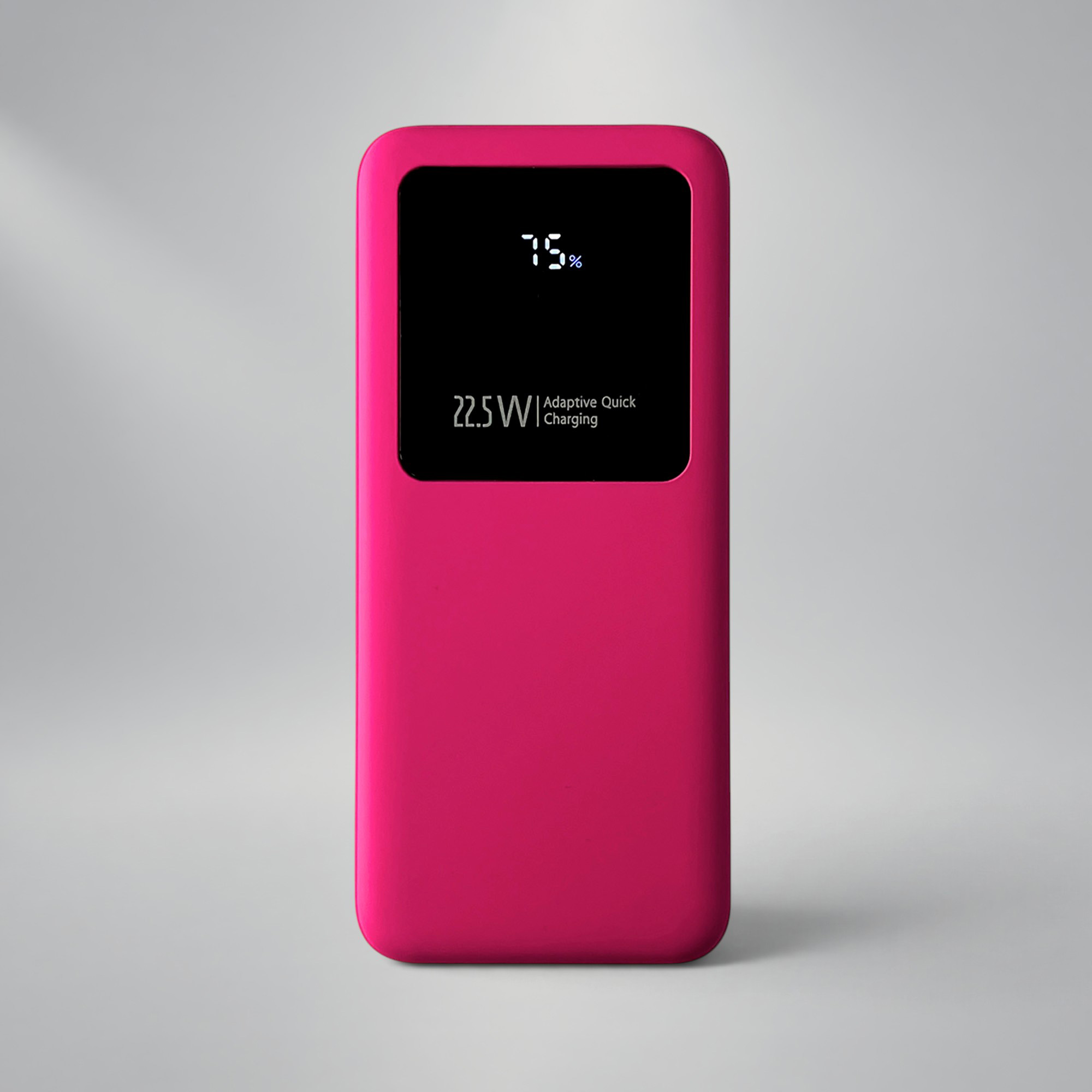 Внешний аккумулятор Kris soft touch, 10000mAh (Розовый)