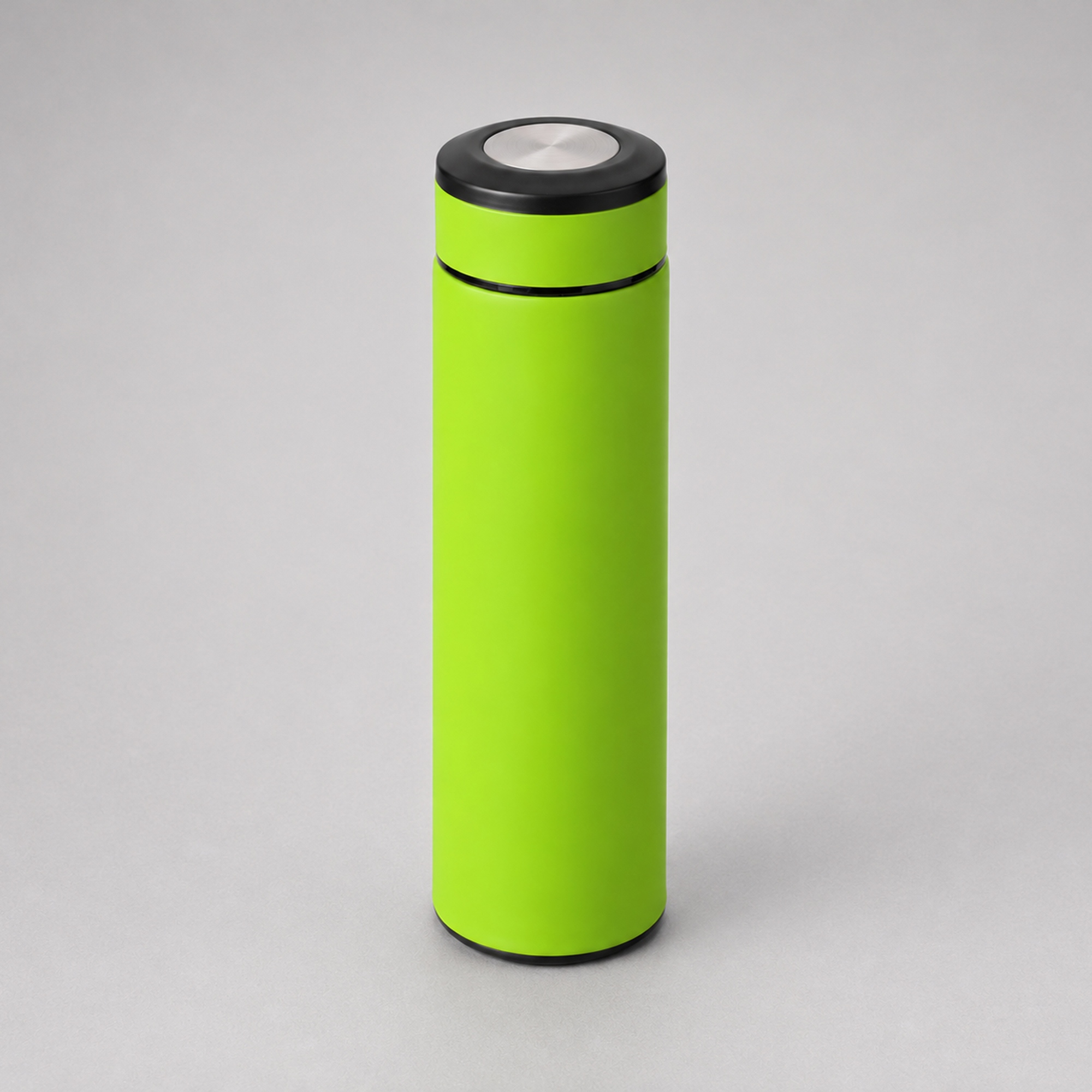 Вакуумный термос "Vacuum Flask C1", soft touch, 420мл, зеленое яблоко