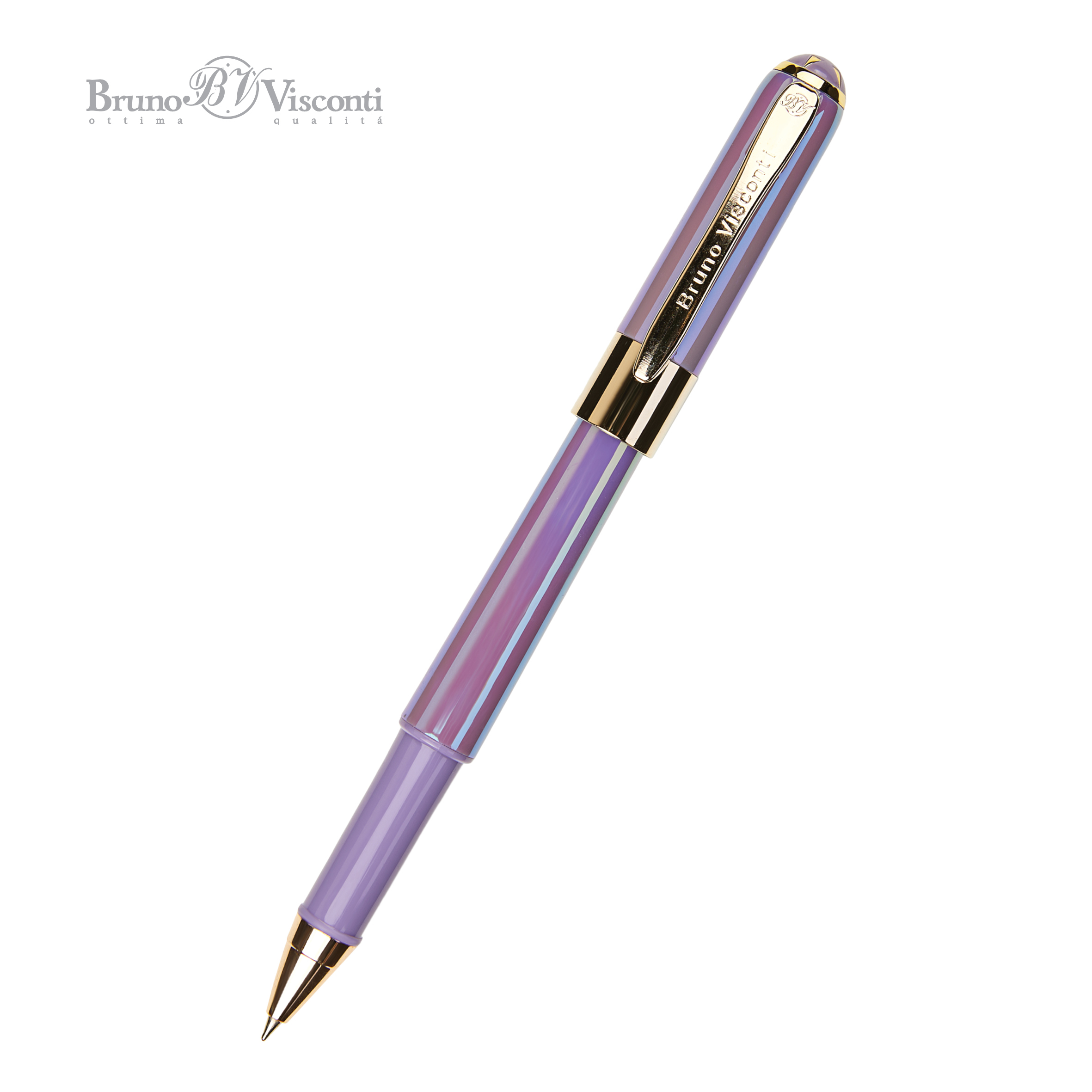 Ручка шариковая BrunoVisconti® "MONACO" цвет корпуса лавандовый 0.5 мм