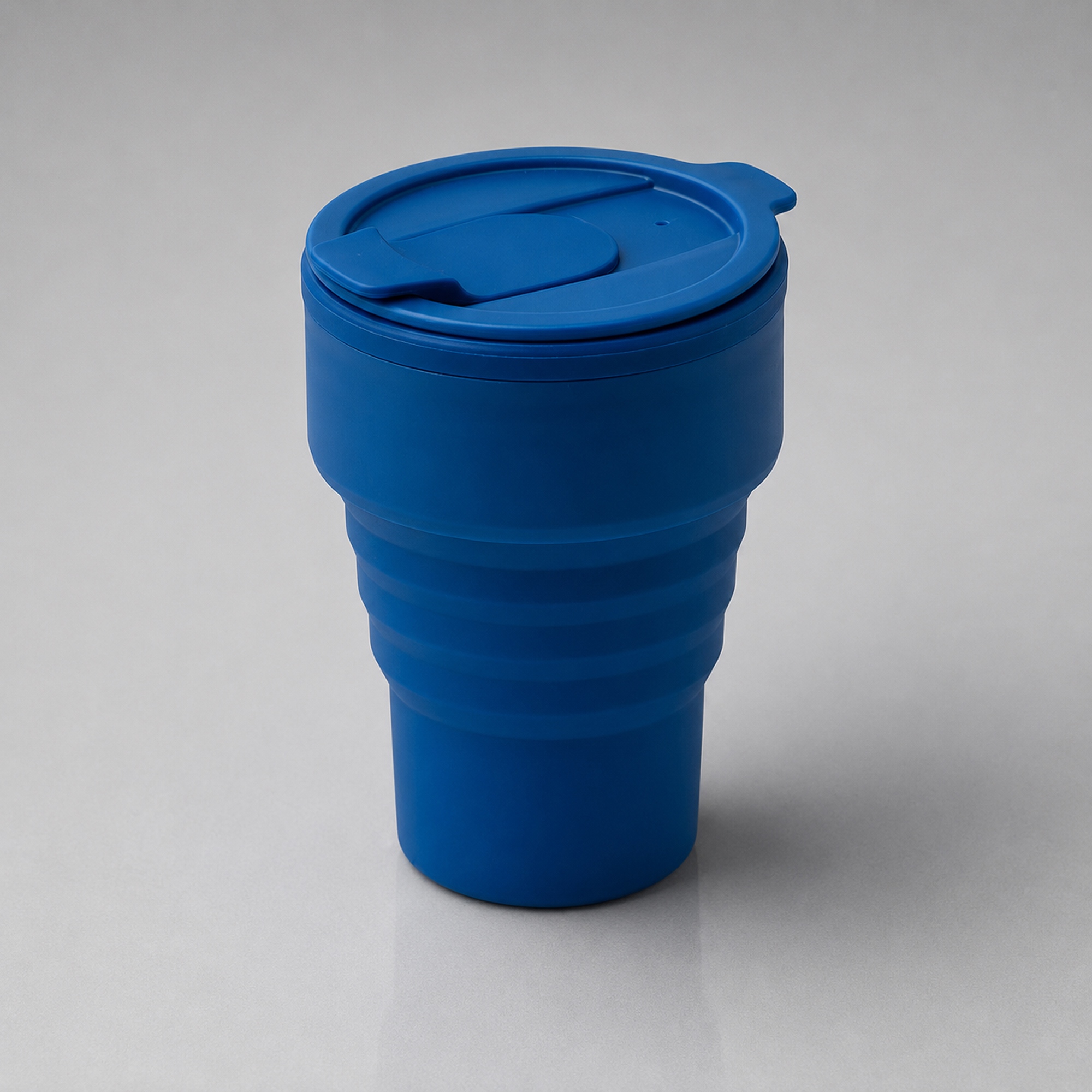 Силиконовый складной стакан "GoCup", индиго