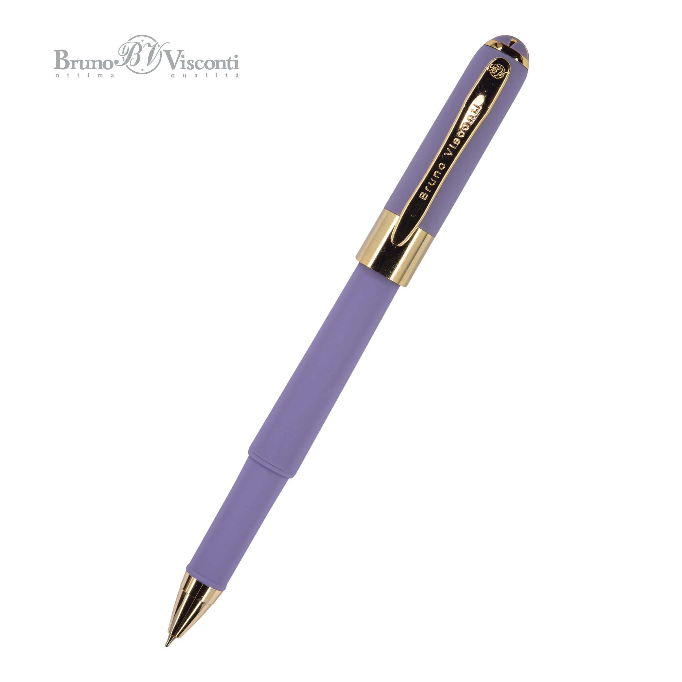 Ручка шариковая BrunoVisconti® "MONACO" цвет корпуса лавандовый 0.5 мм, в тубе