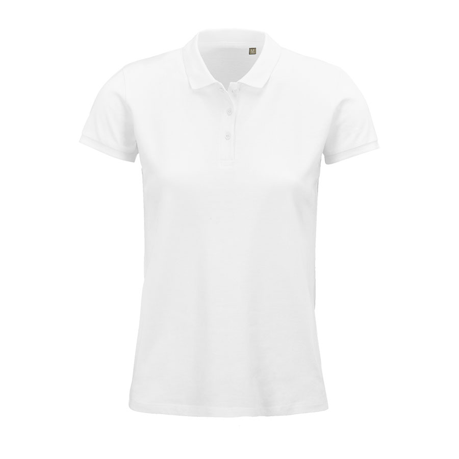 Поло женское PLANET WOMEN, белый, XS, 100% органический хлопок, 170 г/м2