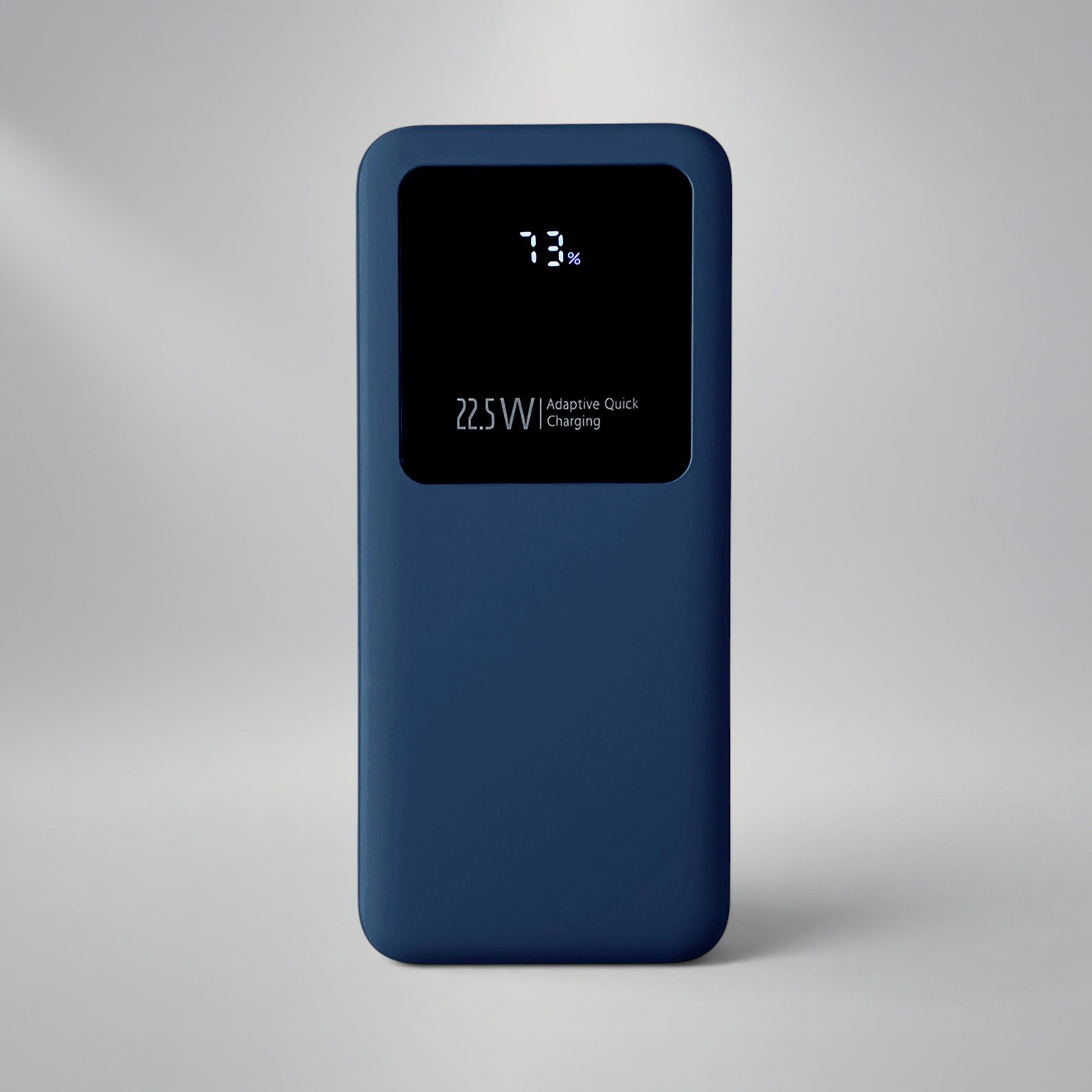 Внешний аккумулятор Kris soft touch, 10000mAh (Тёмно-синий)