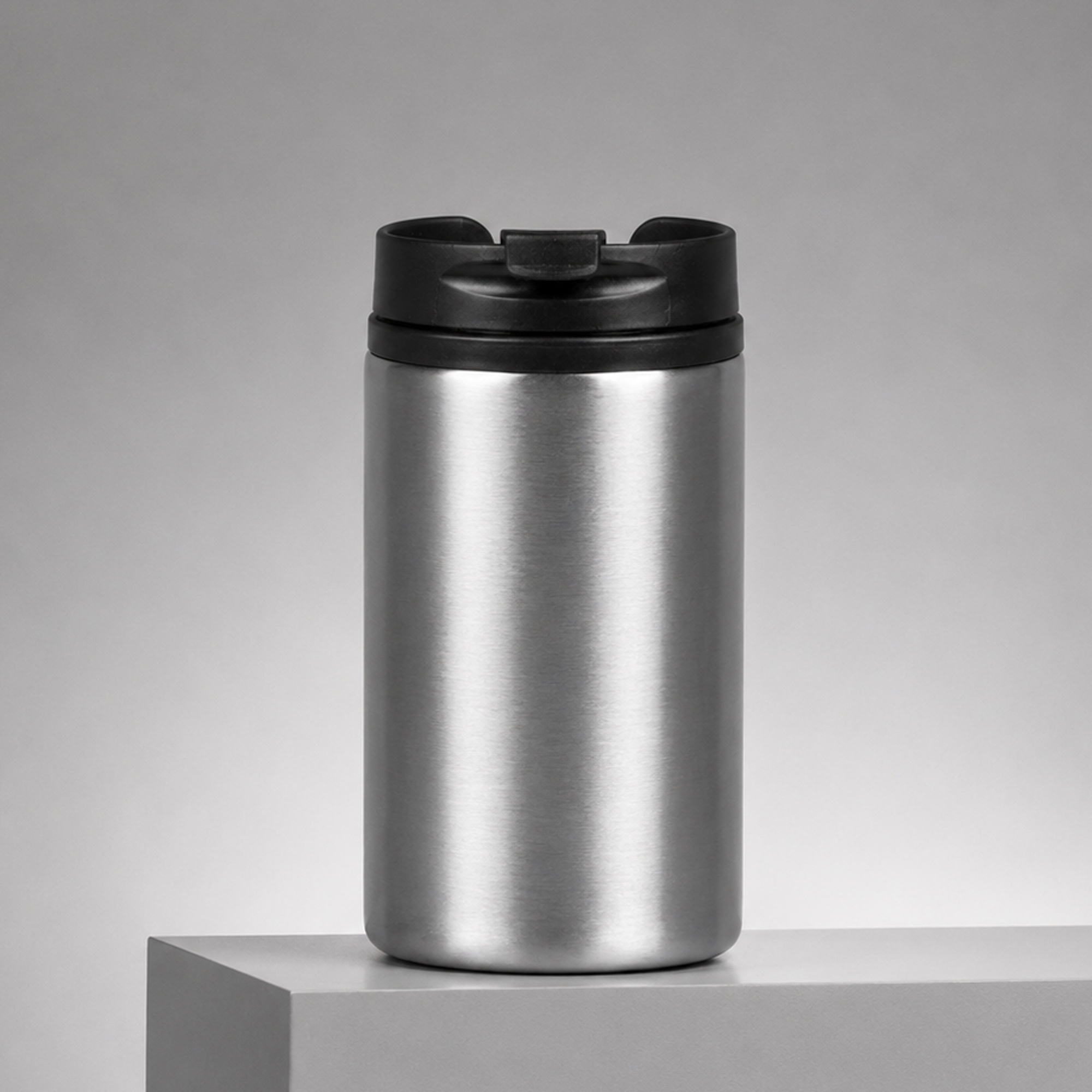 Термокружка "Jar" 250 мл, серебристый (P)
