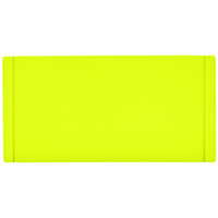 Лейбл из ПВХ Dzeta, S, желтый неон