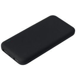 Внешний аккумулятор с подсветкой Люче (Luce) 10000 mAh, черный