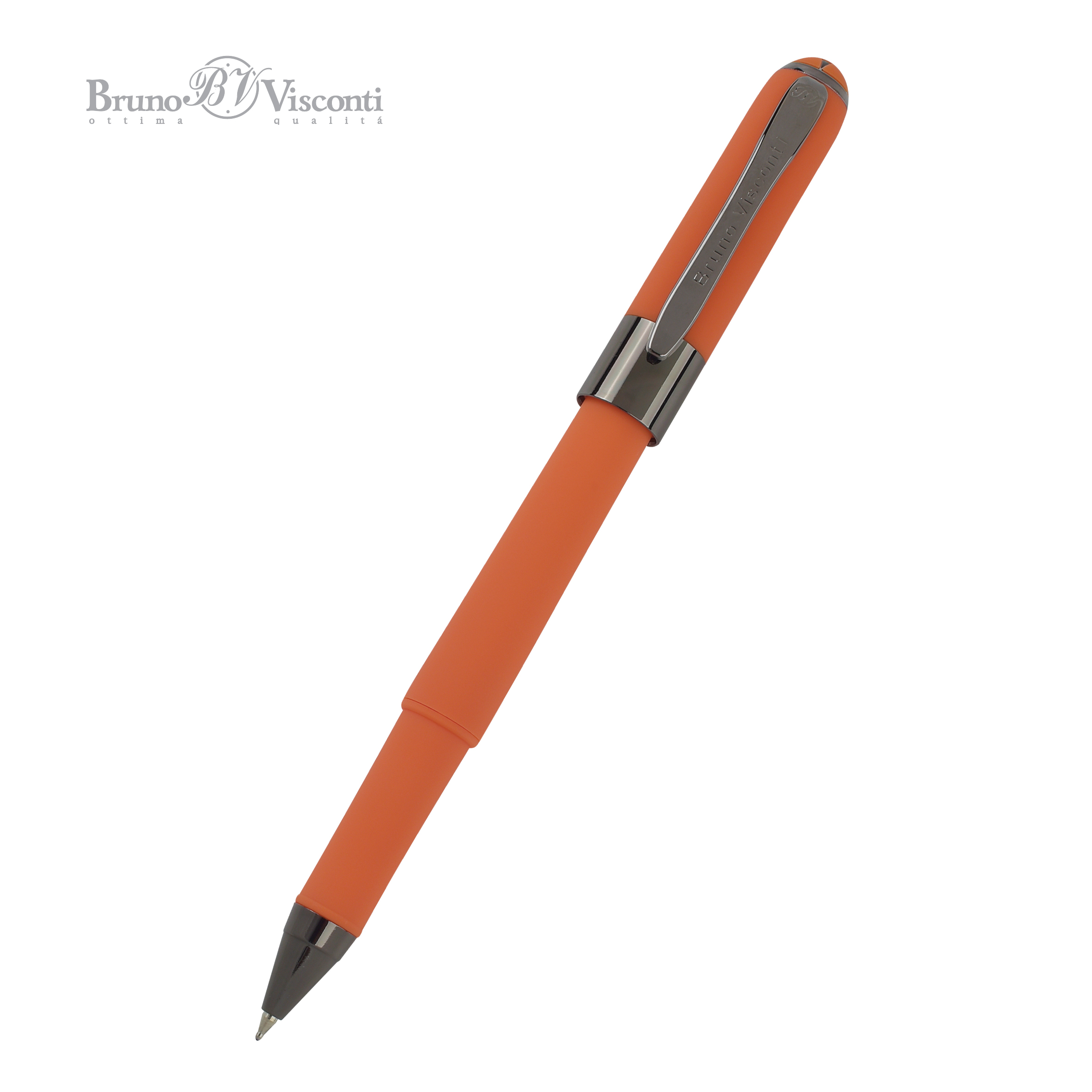 Ручка шариковая BrunoVisconti® "MONACO" цвет корпуса оранжевый 0.5 мм, в тубе