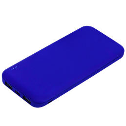 Внешний аккумулятор с подсветкой Люче Ультрамарин (Luce Ultramarine) 10000 mAh, ярко-синий