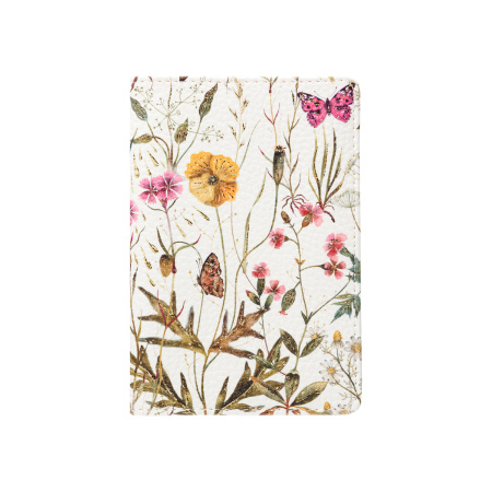 Обложка для паспорта BrunoVisconti® "FLORA.ПОЛЕВЫЕ ЦВЕТЫ"