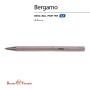 Ручка шариковая автоматическая BrunoVisconti® "BERGAMO" цвет корпуса стальной 0.7 мм, синяя