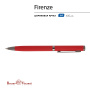 Ручка шариковая автоматическая BrunoVisconti® "FIRENZE" цвет корпуса красный 1 мм