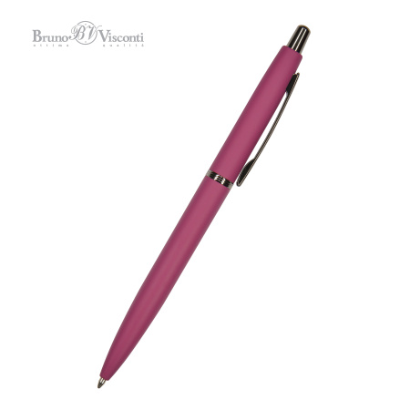 Ручка шариковая автоматическая BrunoVisconti® "SAN REMO" цвет корпуса бордовый 1 мм, в тубе