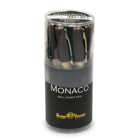 Ручка шариковая BrunoVisconti® "MONACO" цвет корпуса коричневый 0.5 мм, в тубе