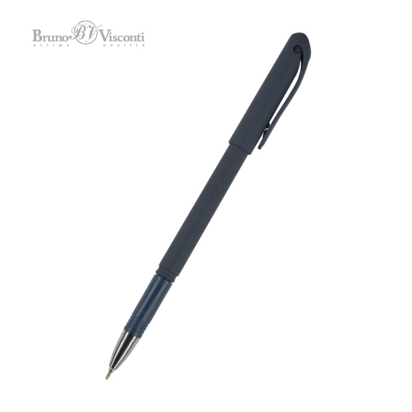 Ручка шариковая масляная под персонализацию BrunoVisconti® 0.5 мм, синий SoftWrite Original