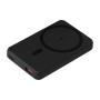Внешний аккумулятор Ларго PD (Largo PD) 5000mAh с функцией беспроводной зарядки 15W, черный