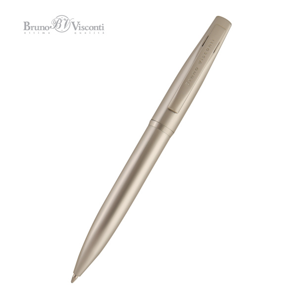 Ручка шариковая автоматическая BrunoVisconti® "PORTOFINO" цвет корпуса шампань 1 мм