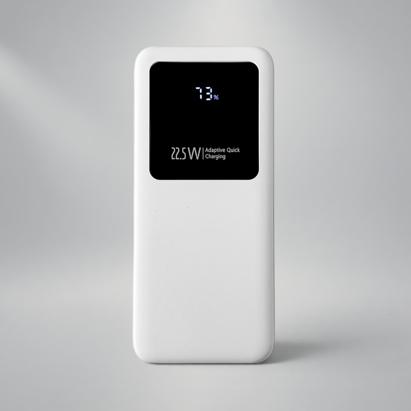 Внешний аккумулятор Kris soft touch, 10000mAh (Белый)