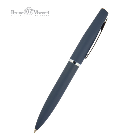 Ручка шариковая автоматическая BrunoVisconti® "PORTOFINO" цвет корпуса синий 1 мм