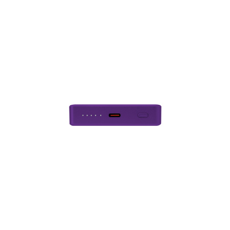 Внешний аккумулятор Атлантис Плюс PD (Atlantis PD Plus) 10000mAh с функцией беспроводной зарядки 15W, фиолетовый