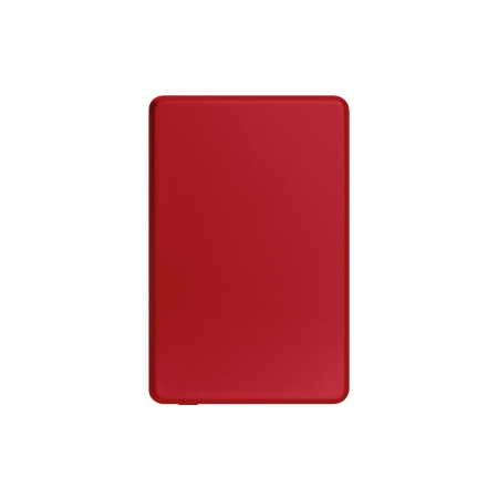 Внешний аккумулятор Атлантис Плюс PD (Atlantis PD Plus) 10000mAh с функцией беспроводной зарядки 15W, красный