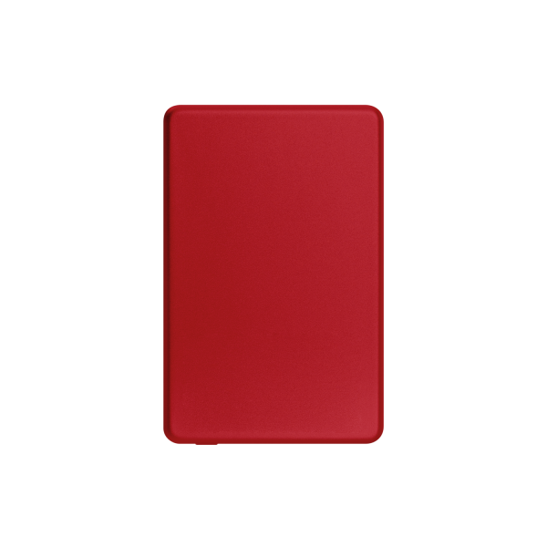 Внешний аккумулятор Атлантис Плюс PD (Atlantis PD Plus) 10000mAh с функцией беспроводной зарядки 15W, красный