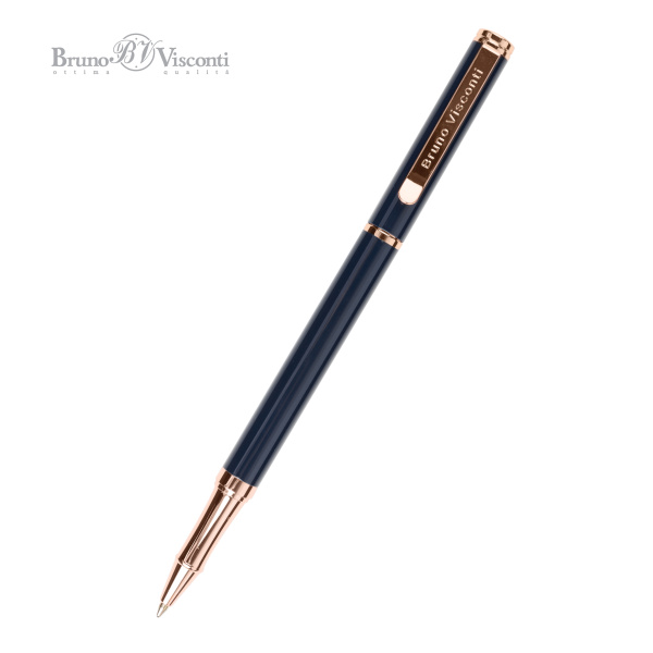 Ручка шариковая автоматическая BrunoVisconti® "VENEZIA CLASSICO" цвет корпуса синий 1 мм