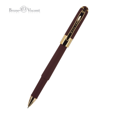 Ручка шариковая BrunoVisconti® "MONACO" цвет корпуса коричневый 0.5 мм, в тубе