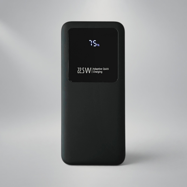 Внешний аккумулятор Kris soft touch, 10000mAh (Чёрный)