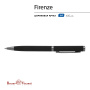 Ручка шариковая автоматическая BrunoVisconti® "FIRENZE" цвет корпуса черный 1 мм