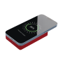 Внешний аккумулятор Атлантис Плюс PD (Atlantis PD Plus) 10000mAh с функцией беспроводной зарядки 15W, красный
