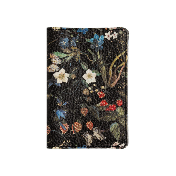 Обложка для паспорта BrunoVisconti® "FLORA.ЛЕСНЫЕ ЯГОДЫ "