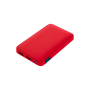 Внешний аккумулятор с подсветкой Анкор (Ancor) 5000 mAh, красный