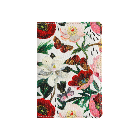 Обложка для паспорта BrunoVisconti® "FLORA.ПИОНЫ"