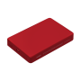 Внешний аккумулятор Атлантис Плюс PD (Atlantis PD Plus) 10000mAh с функцией беспроводной зарядки 15W, красный