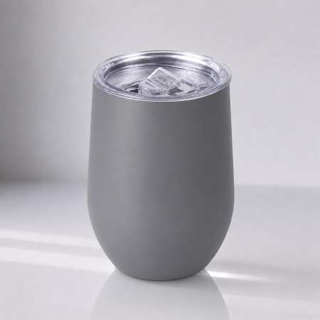 Термокружка "Vacuum mug C1", soft touch, 370мл, серый