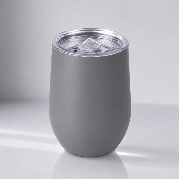 Термокружка "Vacuum mug C1", soft touch, 370мл, серый