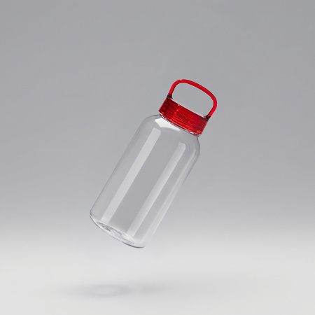 Бутылка для воды «Холв», 300 мл, прозрачный/красный