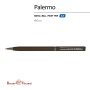 Ручка шариковая автоматическая BrunoVisconti® "PALERMO" цвет корпуса коричневый 0.7 мм, в тубе