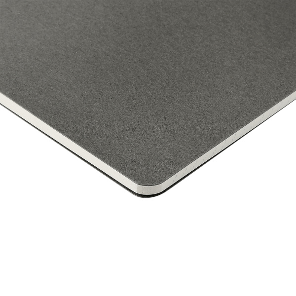 Тетрадь общая BrunoVisconti® А5 (147 х 210 мм) "PRAGMATIC" серый 40 л., клетка