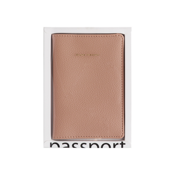 Обложка для паспорта BrunoVisconti® пыльный розовый